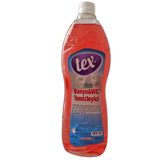 TEX BANYO WC TEMİZLEYİCİ 1L resmi
