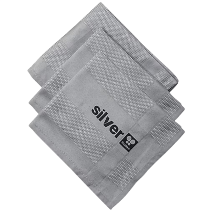 SİLVERHOME 265GSM 40X40 MİKROFİBER BEZ EXTRA GRİ resmi