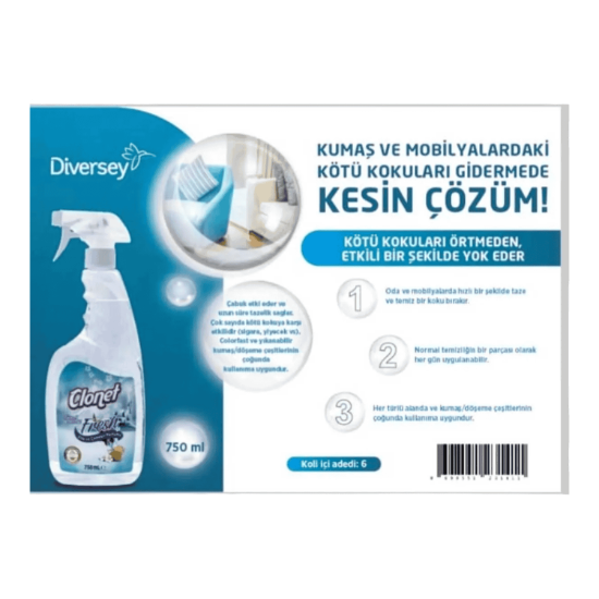 CLONET GOOD SENSE FRESH ODA PARFÜMÜ 750ML resmi