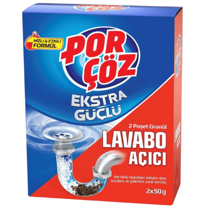 PORÇÖZ LAVABO AÇICI GRANÜL 2X50G resmi