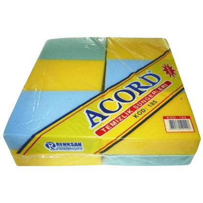 ACORD TEMİZLİK SÜNGERİ 12Lİ KOD:185 resmi