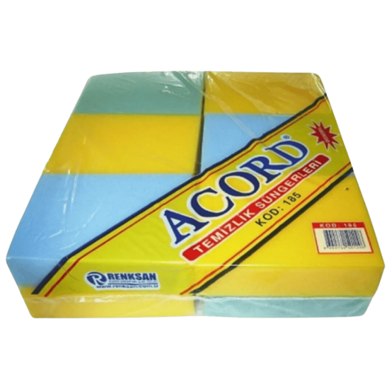 ACORD TEMİZLİK SÜNGERİ 12Lİ KOD:185 resmi