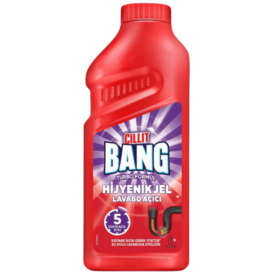RB CİLLİT BANG TURBO LAVABO AÇICI 500ML resmi