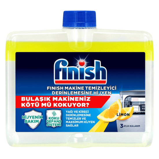 FİNİSH MAKİNE TEMİZLEYİCİ LİMONLU 250ML resmi
