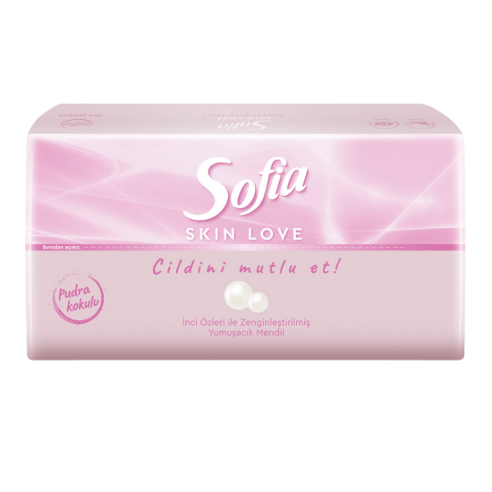 SOFİA PUDRALI HAVLU 100lü resmi