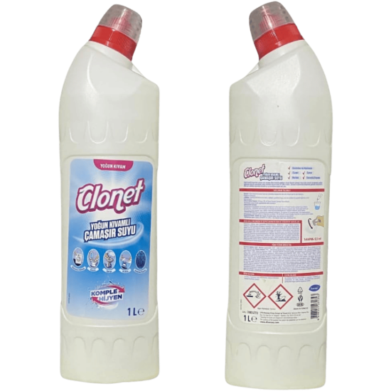 CLONET ULTRA ÇAMAŞIR SUYU 1LT resmi