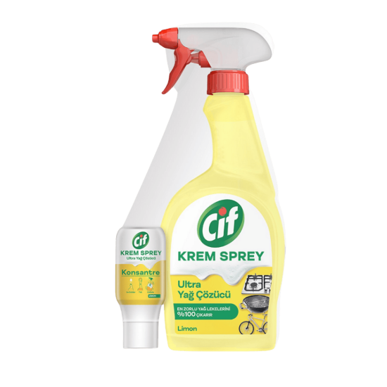 CİF KREM SPREY + SERUM 750ML resmi