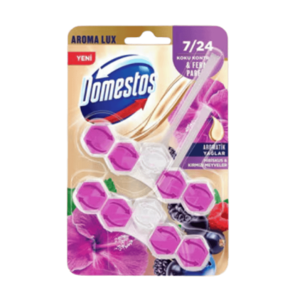 DOMESTOS WC BLOK HİBİSKÜS 2x50g resmi