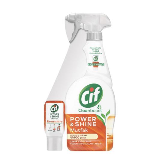 CİF POWERSHINE MUTFAK + SERUM 750ML resmi