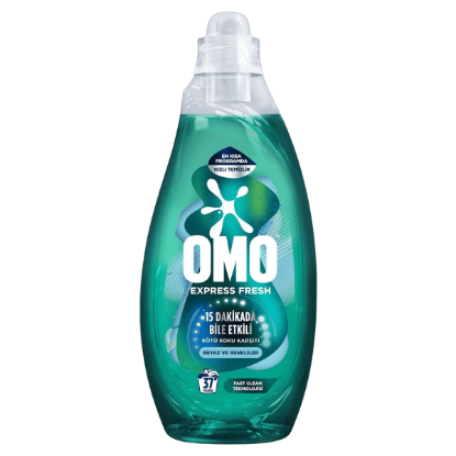 OMO EXPRESS FRESH BEYAZ&RENKLİ 1480ML resmi