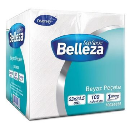 BELLEZA BEYAZ PEÇETE 100*32 resmi