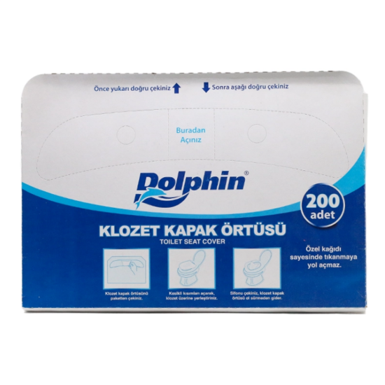 DOLPHİN KLOZET KAPAK ÖRTÜSÜ resmi