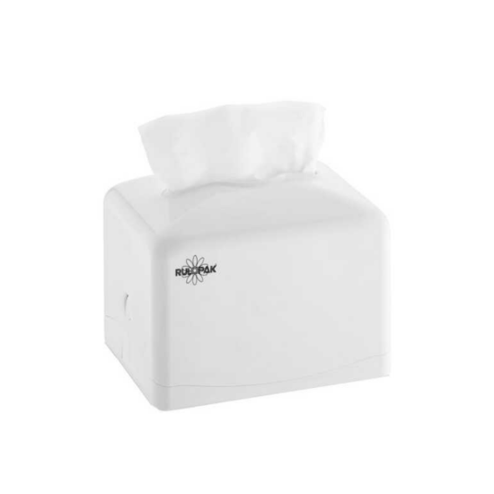 RULOPAK MİNİ MODERN PEÇETE DİSPANSERİ-BEYAZ TEKÇEK resmi