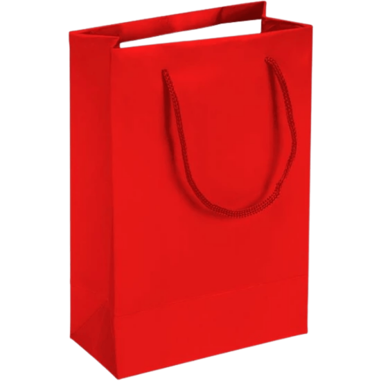 KAĞIT ÇANTA KIRMIZI resmi